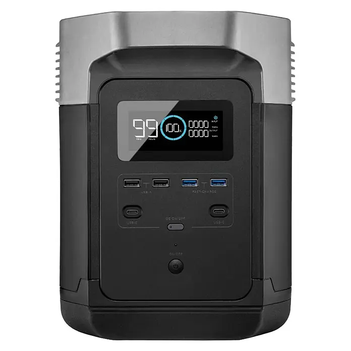 EcoFlow Powerstation EcoFlow DELTA EU - 1.260 Wh - Vorderansicht