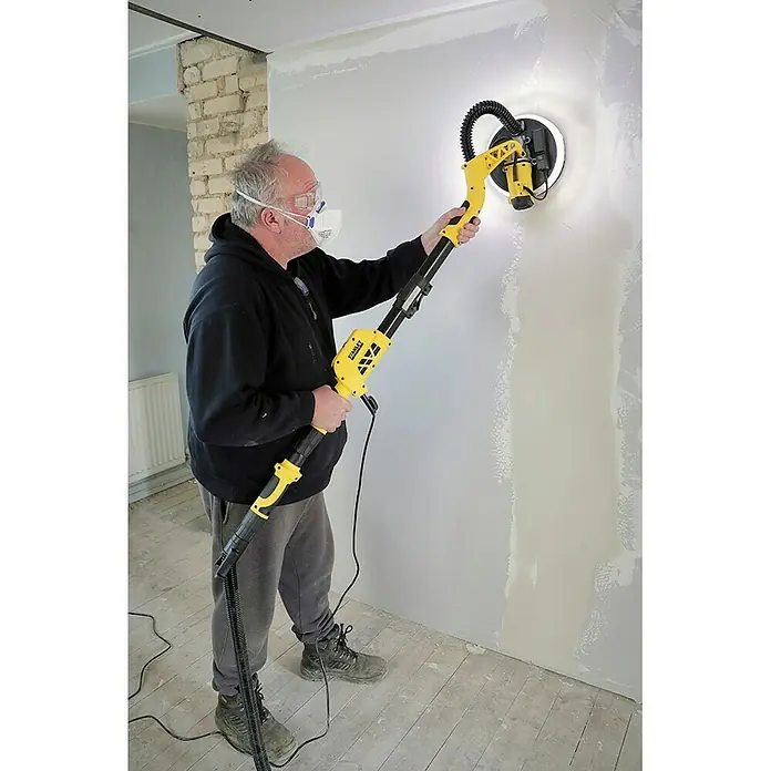 Stanley FatMax Lijadora de pared y techo SFMEE500S-QS - 750 W, Diámetro disco de lija: 225 mm