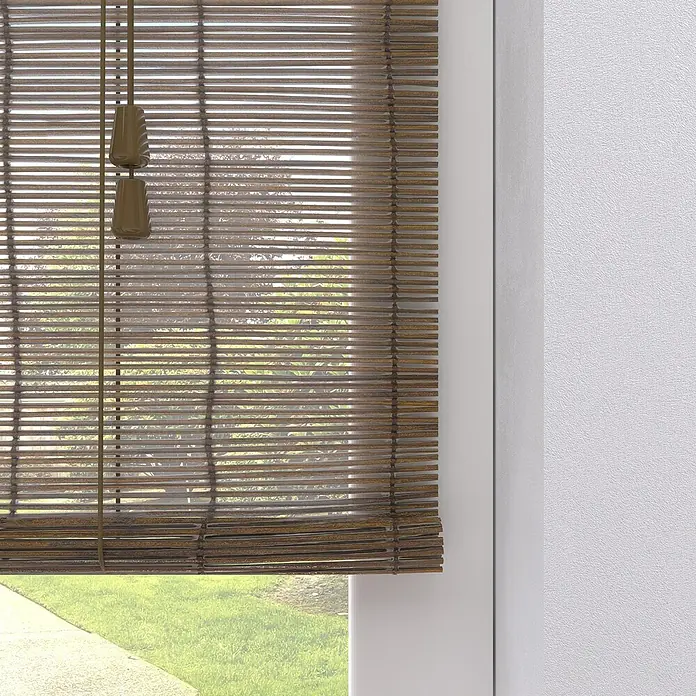 Rollo Basic - B x H: 120 x 160 cm, Braun - Detailaufnahme