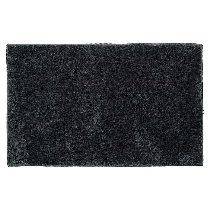 Sealskin Badkamermat Doux - 80 x 50 cm, Donkergrijs, 100% Polyester - Bovenaanzicht