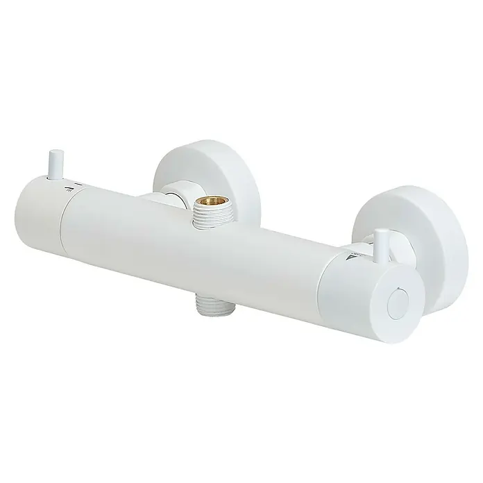Tiger Regendoucheset Twiss - Gatafstand: 150 mm, Wit - Diagonaal zicht