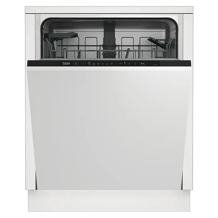 Beko Lavavajillas integrable DIN36430 - Apto para: 14 cubiertos, 55 x 59,8 x 81,8 cm - Vista frontal