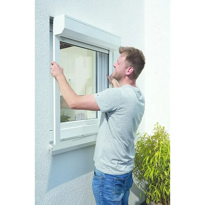 Schellenberg Rollladen-Komplett-Set - Vorbaurollladen, 80 x 100 cm - Stimmungsaufnahme