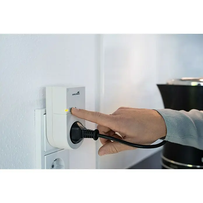 Schellenberg Smart Home Funksteckdose - Innen, Weiß - Anwendungsbeispiel