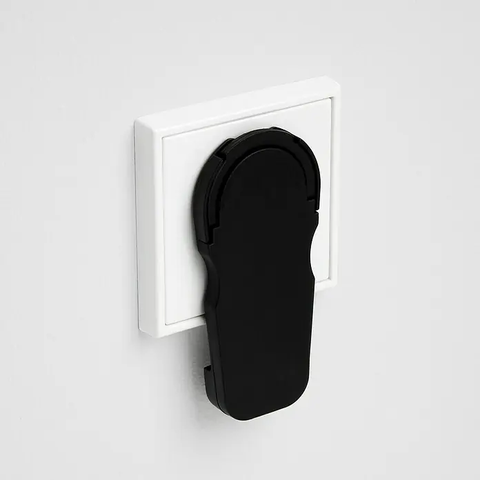 Voltomat Flachstecker - Schwarz - Anwendungsbeispiel