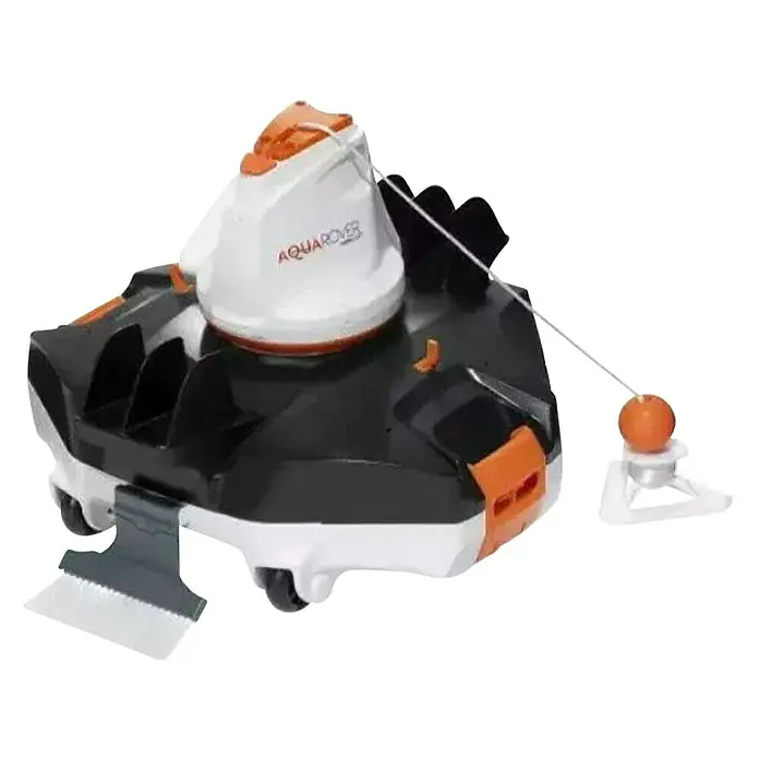 Bestway Usisivač za bazen Aquarover - D x Š x V: 40,5 x 39,9 x 28,5 cm, Namijenjeno za: Okrugle bazene promjera do 7,32 m ili ukupne površine 45 m², Pravokutne bazene dužine do 9,56 m ili ukupne površine 43 m² - Dijagonalni pogled