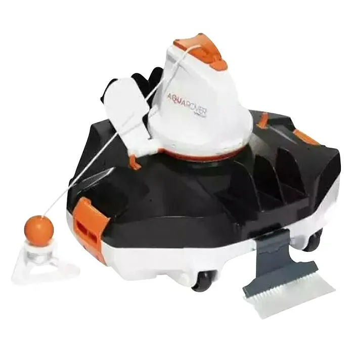 Bestway Usisivač za bazen Aquarover - D x Š x V: 40,5 x 39,9 x 28,5 cm, Namijenjeno za: Okrugle bazene promjera do 7,32 m ili ukupne površine 45 m², Pravokutne bazene dužine do 9,56 m ili ukupne površine 43 m² - Dijagonalni pogled