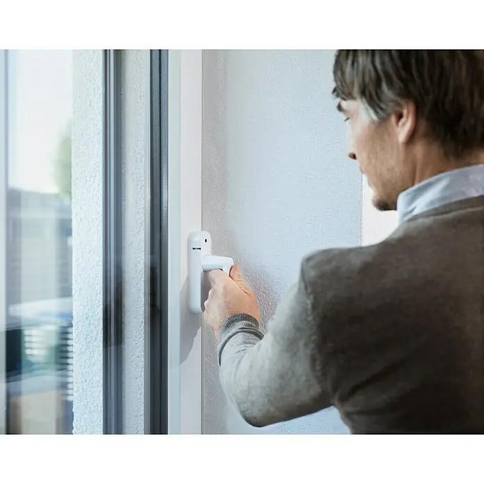 Schellenberg Smart Home Funk-Alarmgriff - DIN Anschlag: Links/Rechts, Weiß - Anwendungsbeispiel