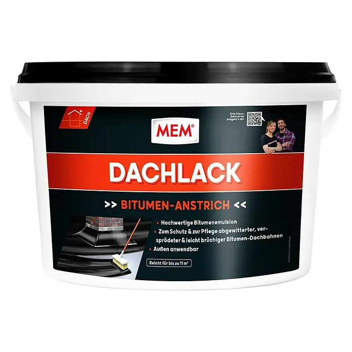 MEM Dachlack - 5 l - Vorderansicht