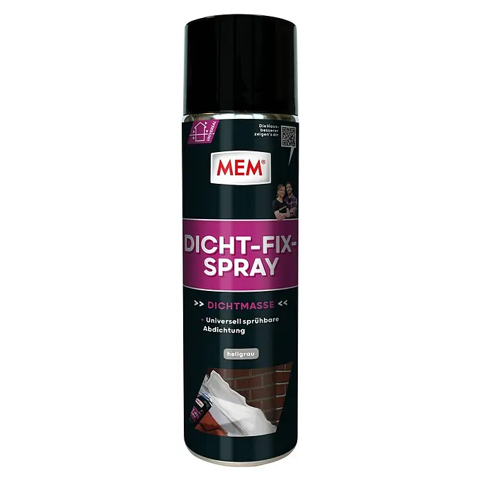 MEM Dicht-Fix Spray - 500 ml, Bitumenfrei - Vorderansicht