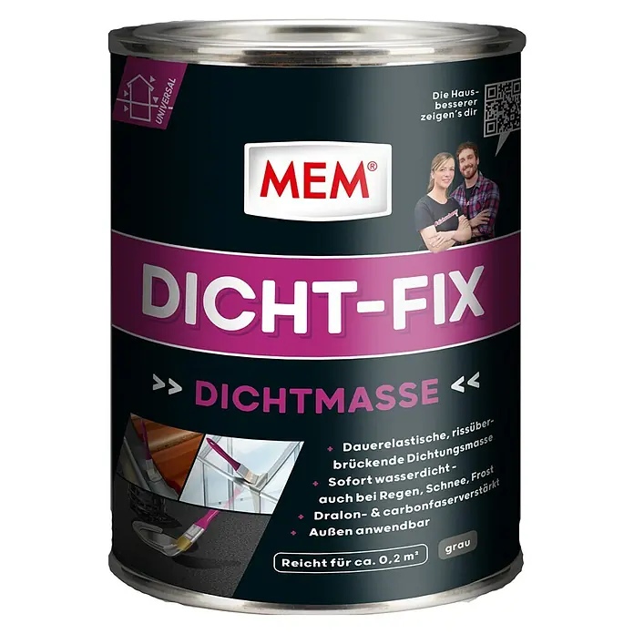 MEM Dicht-Fix - 375 ml, Bitumenfrei - Vorderansicht