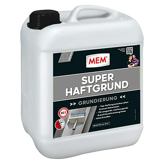 MEM Super-Haftgrund - 5 l, Lösemittelfrei - Diagonale Ansicht