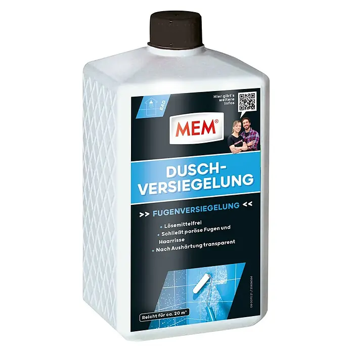 MEM Dusch-Bad-Dicht - 1 l, Lösemittelfrei - Diagonale Ansicht