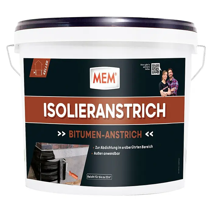 MEM Isolieranstrich - 10 l - Vorderansicht