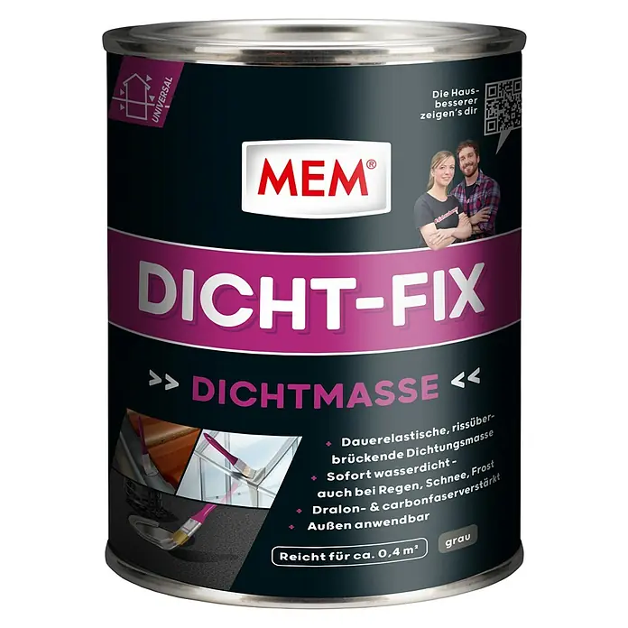 MEM Dicht-Fix - 750 ml, Bitumenfrei - Vorderansicht