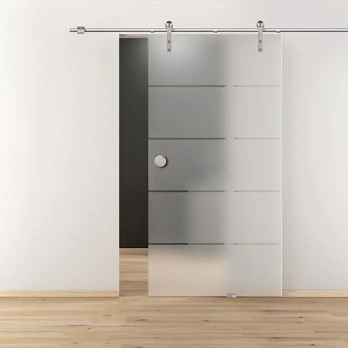 Diamond Doors Schiebetür-Komplettset Galaxy 6.0 - 935 x 2.058 mm, Einscheibensicherheitsglas (ESG) - Stimmungsaufnahme