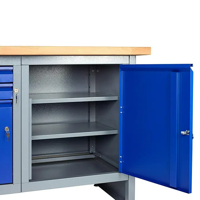 Küpper Profi Modul System Unterschrank 1 Tür Rechtsanschlag - L x B x H: 56 x 55 x 66 cm - Vorderansicht