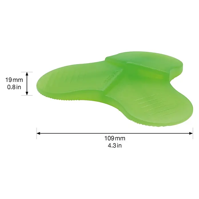 Wagner System Türkeil 3STOP Luminous - Ø x H: 108,5 x 19,1 mm, Kunststoff, Grün - Skizze