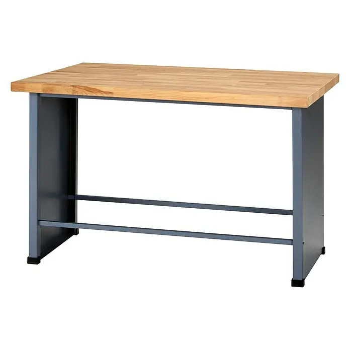Küpper Profi Modul System Basismodul mittel - 70 x 128 x 86 cm, Hammerschlag-Silber - Vorderansicht