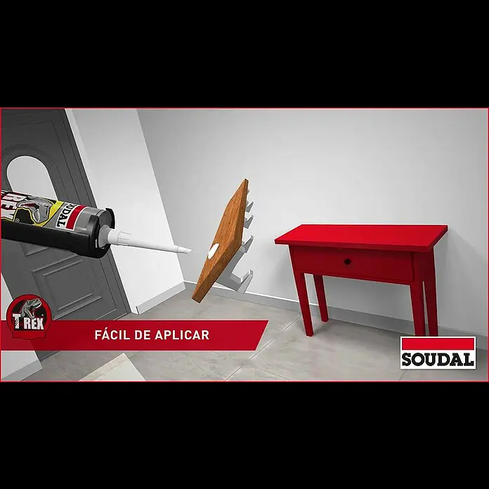 Soudal Pegamento adhesivo T-Rex Turbo - 125 ml - T-Rex Turbo