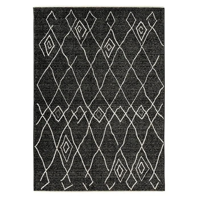 Kurzflorteppich Agadir - Graphit, 230 x 160 cm, 100% Polypropylen (Flor) - Vorderansicht