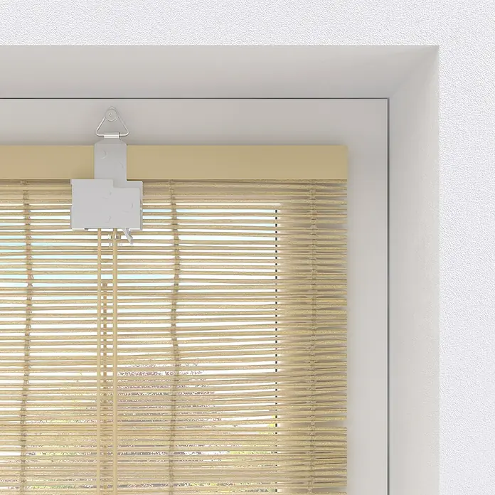 Rollo Basic - B x H: 100 x 160 cm, Natur - Detailaufnahme