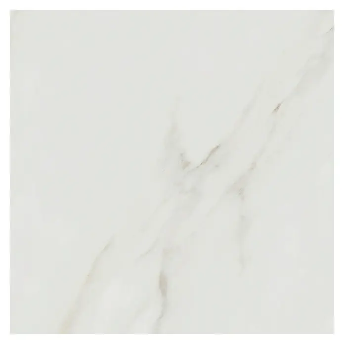 Feinsteinzeugfliese Calacatta Africa - 80 x 80 cm, Weiß, Glänzend - Detailaufnahme