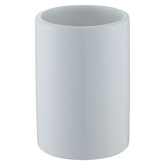 Diaqua Mundspülbecher Mix & Match - Ø x H: 7,5 x 11 cm, Keramik, Weiß - Vorderansicht