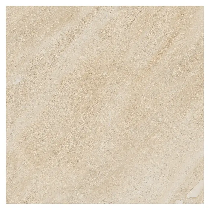 Feinsteinzeugfliese Breccia Diano - 80 x 80 cm, Beige, Glänzend - Vorderansicht