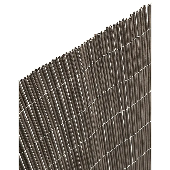 Nortene Malla de ocultación Fency twin - Marrón, 3 x 1 m - Primer plano