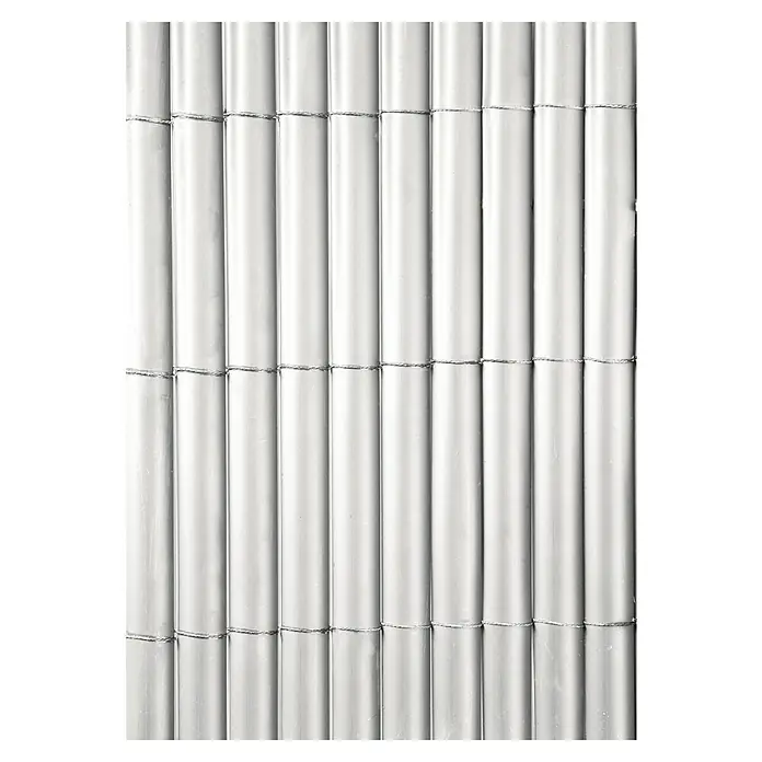 Nortene Ocultación Cañizo Plasticane Semi-oval - Blanco, L x Al: 3 x 1 m - Primer plano