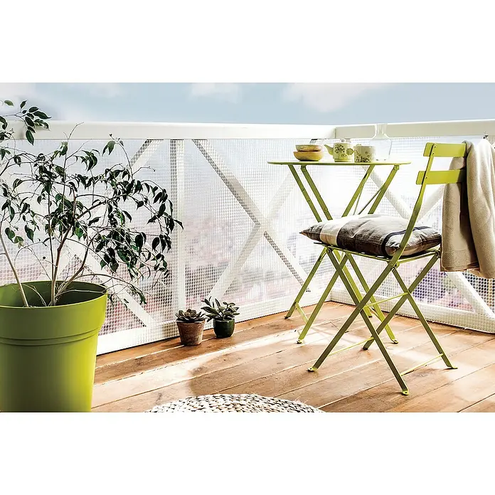 Nortene Malla protectora Balconet 05 - Blanco, L x Al: 5 x 1 m - Foto ambiente