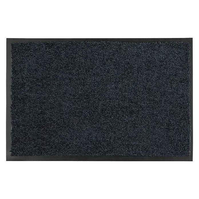 Astra Schmutzfangmatte Diamant - Uni, Schwarz, 90 x 150 cm, Material Nutzschicht: 100 % Polyamid - Ansicht von oben
