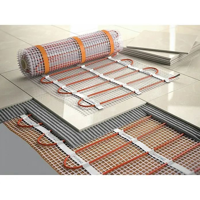 Admiral E-Power Podno grijanje Comfort - 2 x 0,5 m, Grijaća površina: 1 m², 135 W/m² - Pogled odozgo