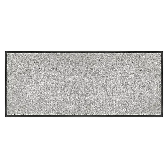 SCHÖNER WOHNEN-Kollektion Sauberlaufmatte Uni - Grau, 100 x 67 cm, 100 % Polyamid - Ansicht von oben