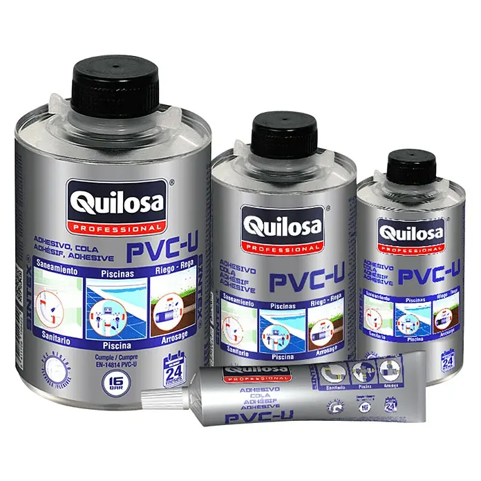 Quilosa Adhesivo PVC Sintex PVC U - 125 ml - Vista frontal