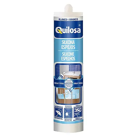 Quilosa  Adhesivo para espejo silicona