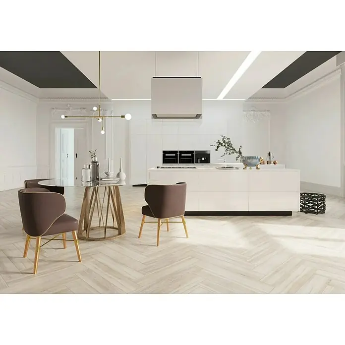 Dekorativna pločica Lussaca Dust - 60 x 17,8 cm, imitacija hrasta - Živopisni prikaz