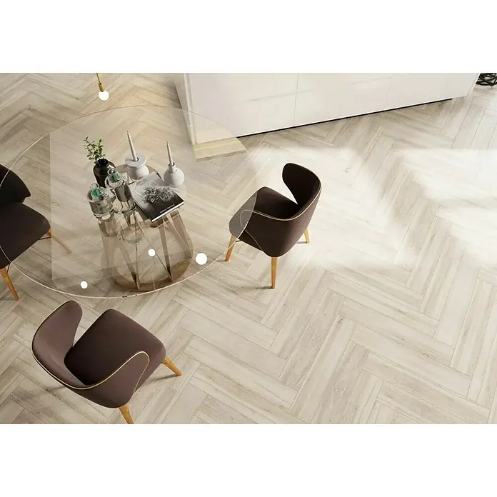 Dekorativna pločica Lussaca Dust - 60 x 17,8 cm, imitacija hrasta - Živopisni prikaz