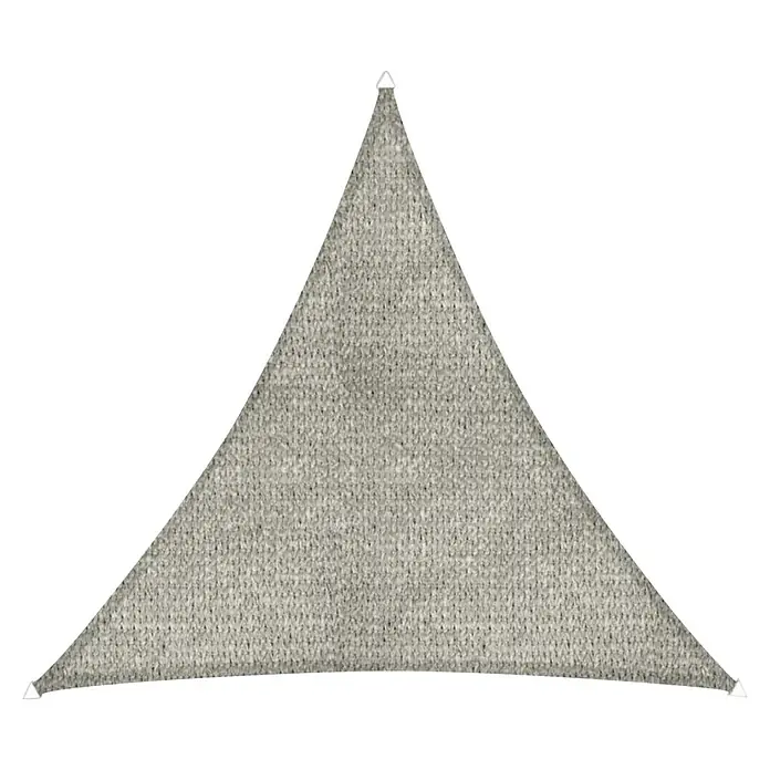 Windhager Schaduwdoek Elba - Ivory, Driehoekig, l x b: 3,6 x 3,6 m - Vooraanzicht
