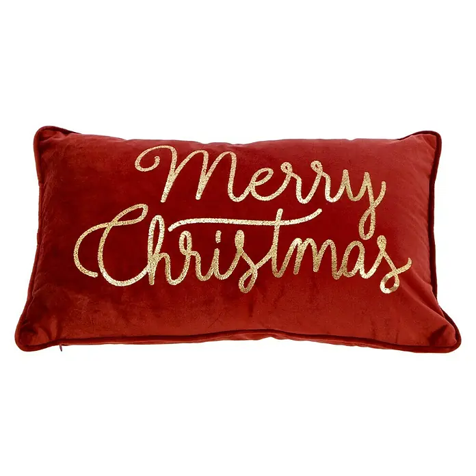 Kissen Weihnachten - Merlot, 50 x 30 cm, 100 % Polyester - Diagonale Ansicht
