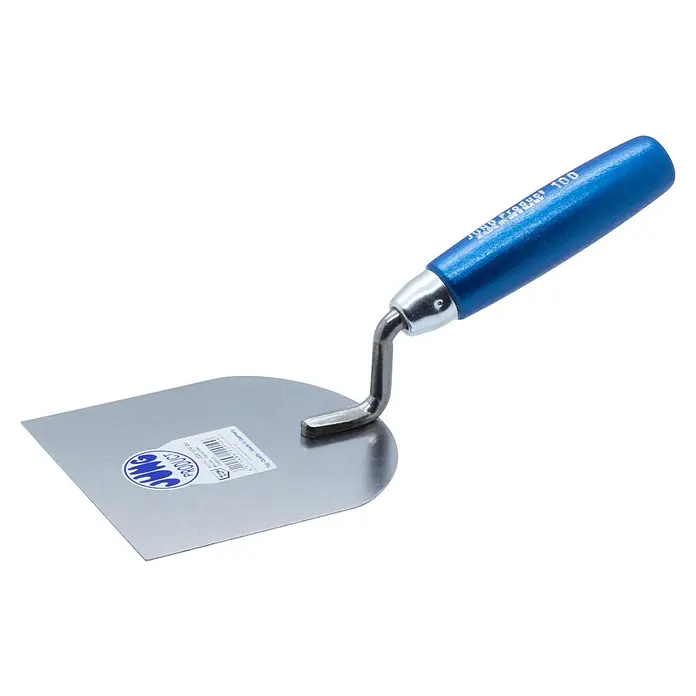 Jung Product Stukkateurspachtel - 100 mm, Qualitätsstahl rostfrei - Diagonale Ansicht