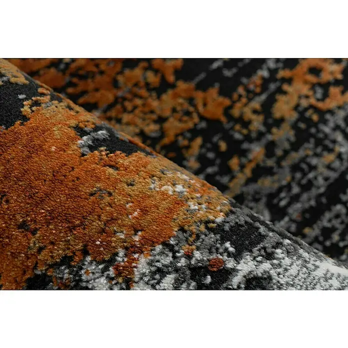 Kurzflorteppich Pablo 702 - Mehrfarbig, 170 x 120 cm, 50% Polyester, 50% Polypropylen - Detailaufnahme