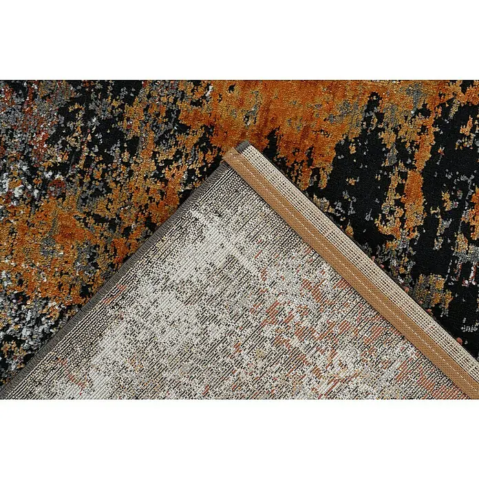 Kurzflorteppich Pablo 702 - Mehrfarbig, 170 x 120 cm, 50% Polyester, 50% Polypropylen - Detailaufnahme