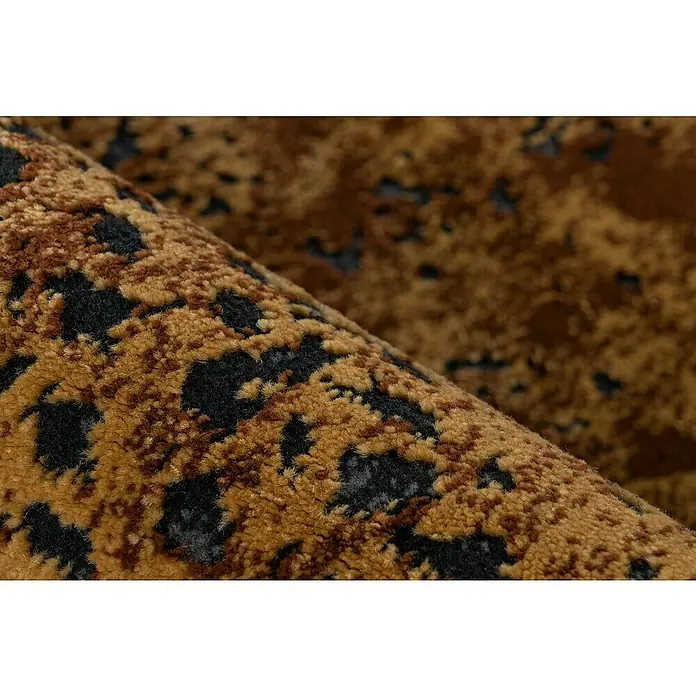 Kurzflorteppich Pablo 701 - Gold, 230 x 160 cm, 50% Polyester, 50% Polypropylen - Detailaufnahme