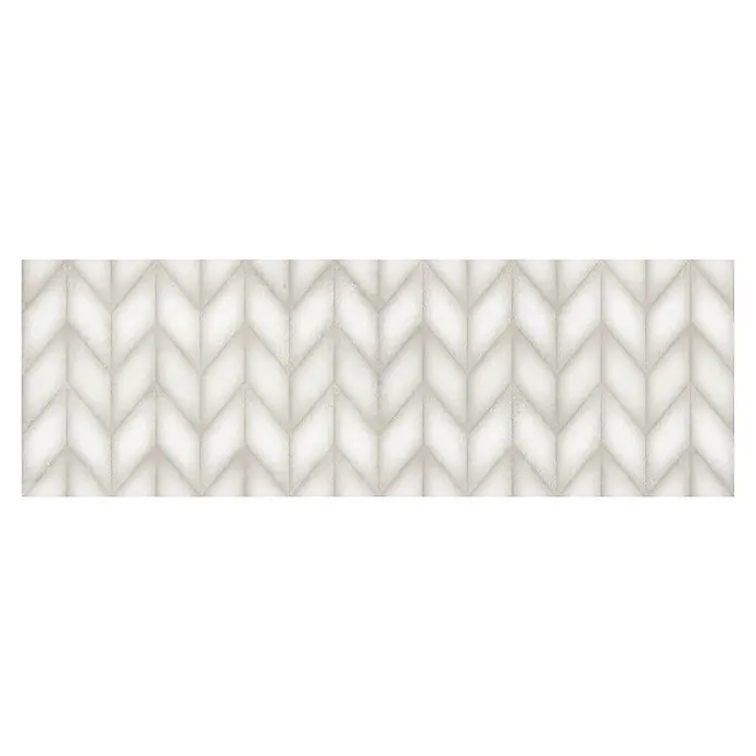 BHS Showroom Revestimiento cerámico Madox Spike - 40 x 120 cm, Gris, Rectificado, Efecto cemento - Vista superior