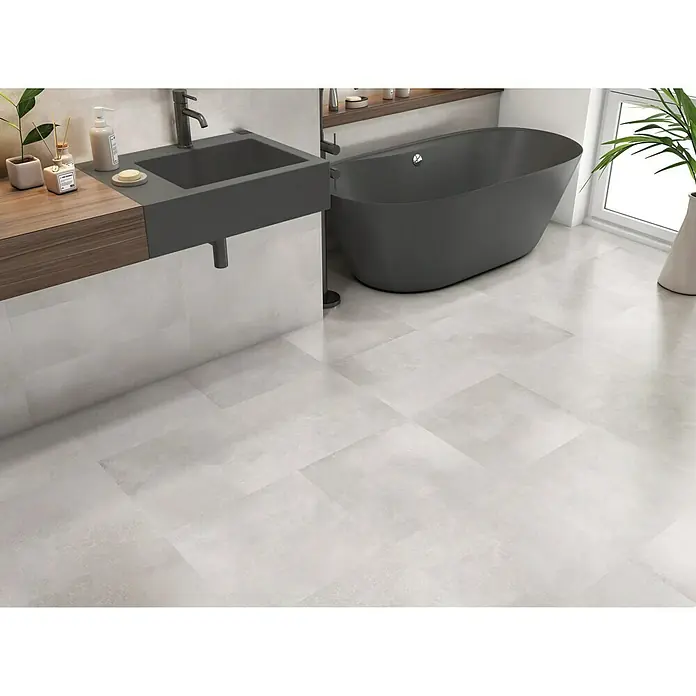 BHS Showroom Pavimento porcelánico Energy - 45 x 45 cm, Natural, Mate - Foto ambiente