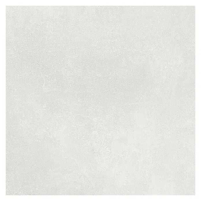 BHS Showroom Pavimento porcelánico Energy - 75 x 75 cm, Blanco, Rectificado, Efecto cemento - Vista superior