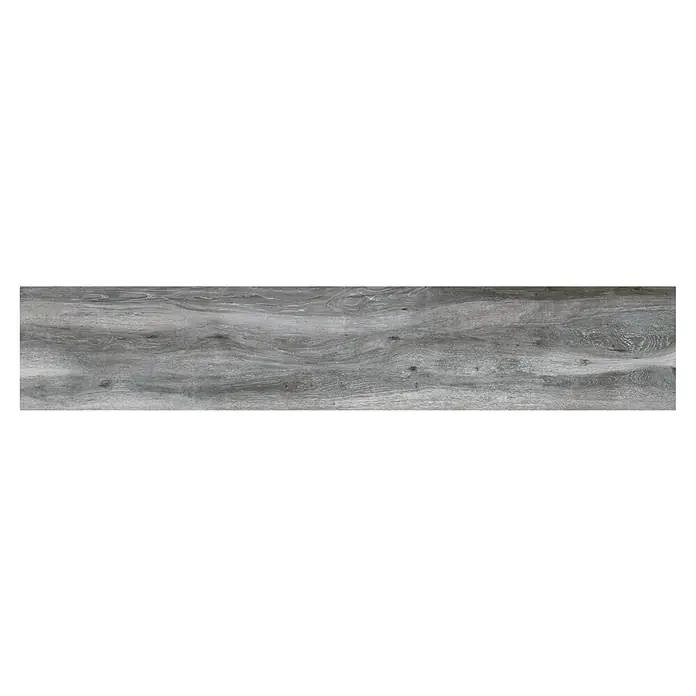 BHS Showroom Pavimento porcelánico Atelier - 25 x 150 cm, Gris, Rectificado, Estilo madera - Vista superior