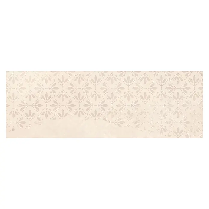 BHS Showroom Revestimiento cerámico Energy Ornato - 40 x 120 cm, Ivory, Rectificado, Efecto cemento - Vista superior